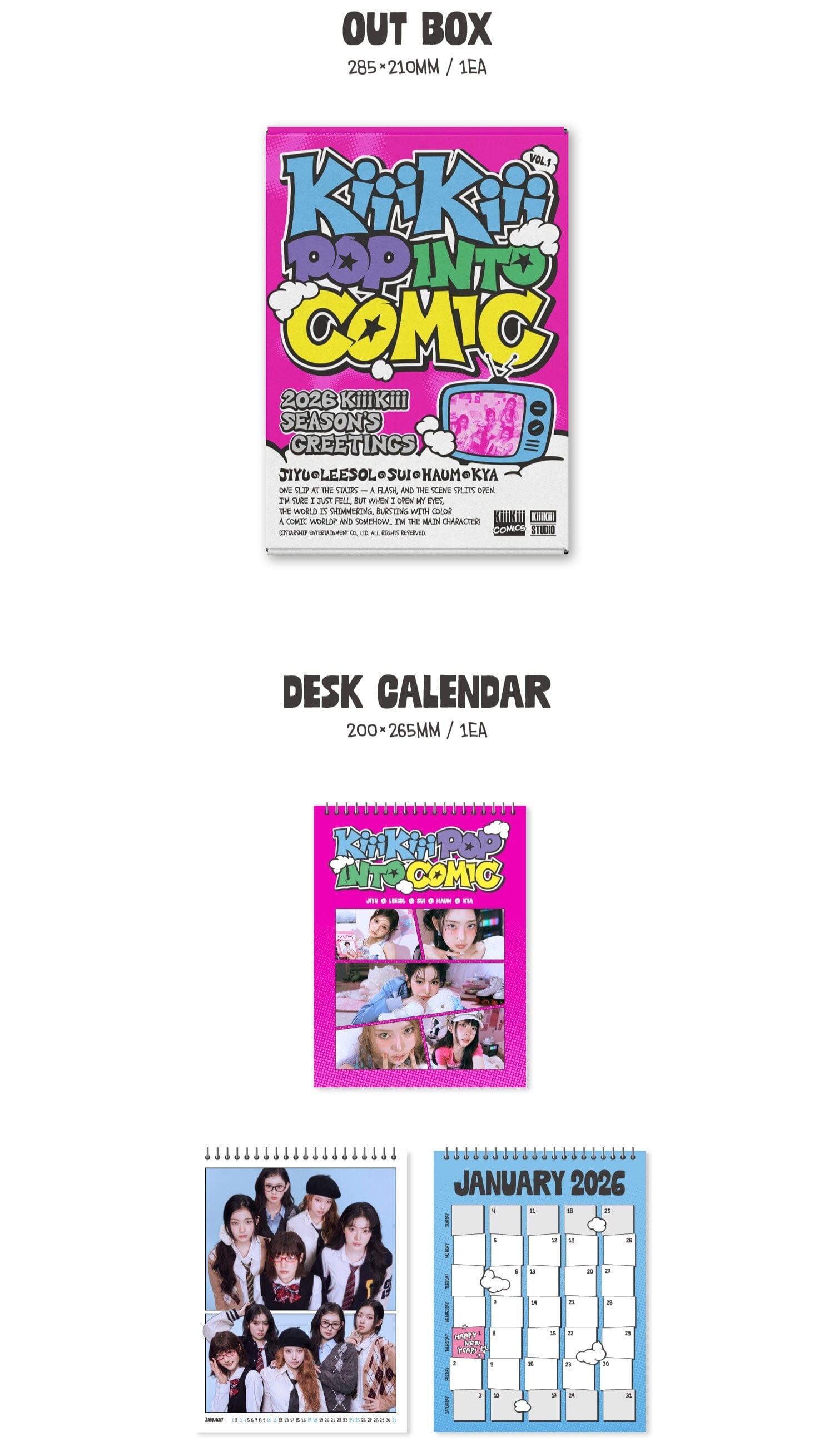 KiiiKiii - 2026 SEASON’S GREETINGS Nolae