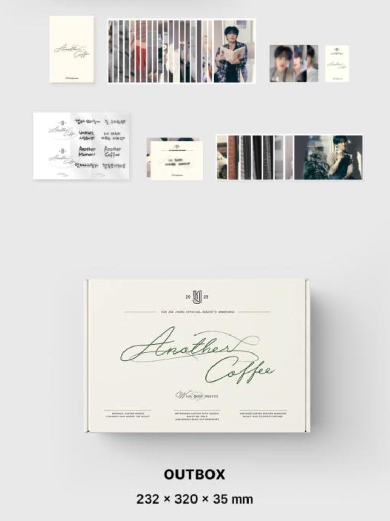 KIM JAE JOONG - OFFICIAL 2025 SEASON'S GREETINGS (ANOTHER COFFEE) Nolae