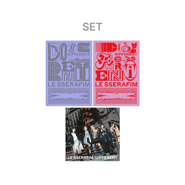 Le Sserafim DIFFERENT weverse 大阪 15枚 Le Sserafim DIFFERENT ユニバ ラキドロ 大阪 15枚 DIFFERENT