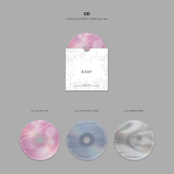 LE SSERAFIM - EASY (3RD MINI ALBUM) SET + Weverse Showcase Gift Nolae