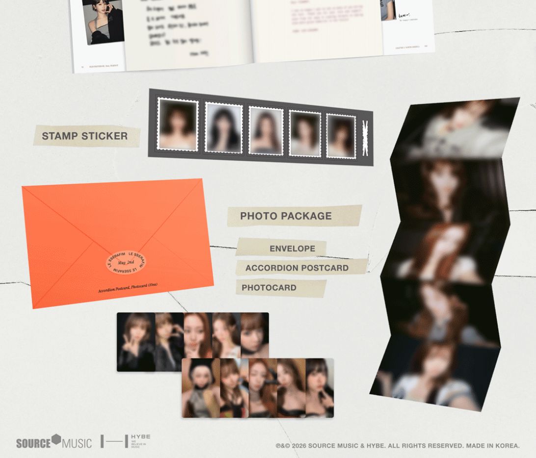 LE SSERAFIM - FILM PHOTOBOOK : DEAR, FEARNOT Nolae