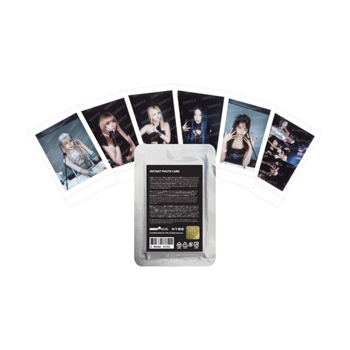 LE SSERAFIM - INSTANT PHOTO CARD (2ND SINGLE ALBUM 'MADE MY NIGHT' MD) Nolae
