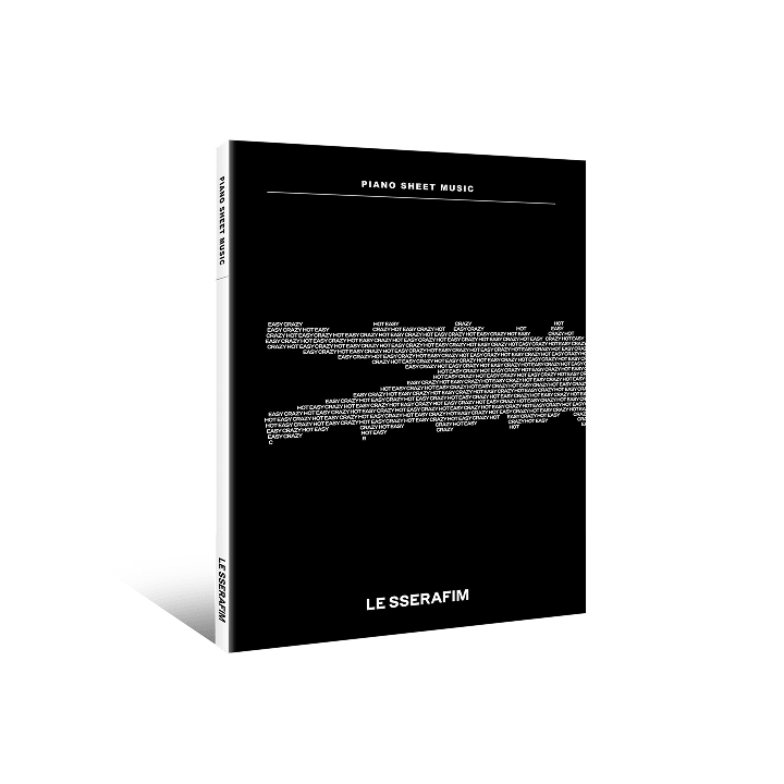 LE SSERAFIM - PIANO SHEET MUSIC : LE SSERAFIM (PACKAGE) Nolae