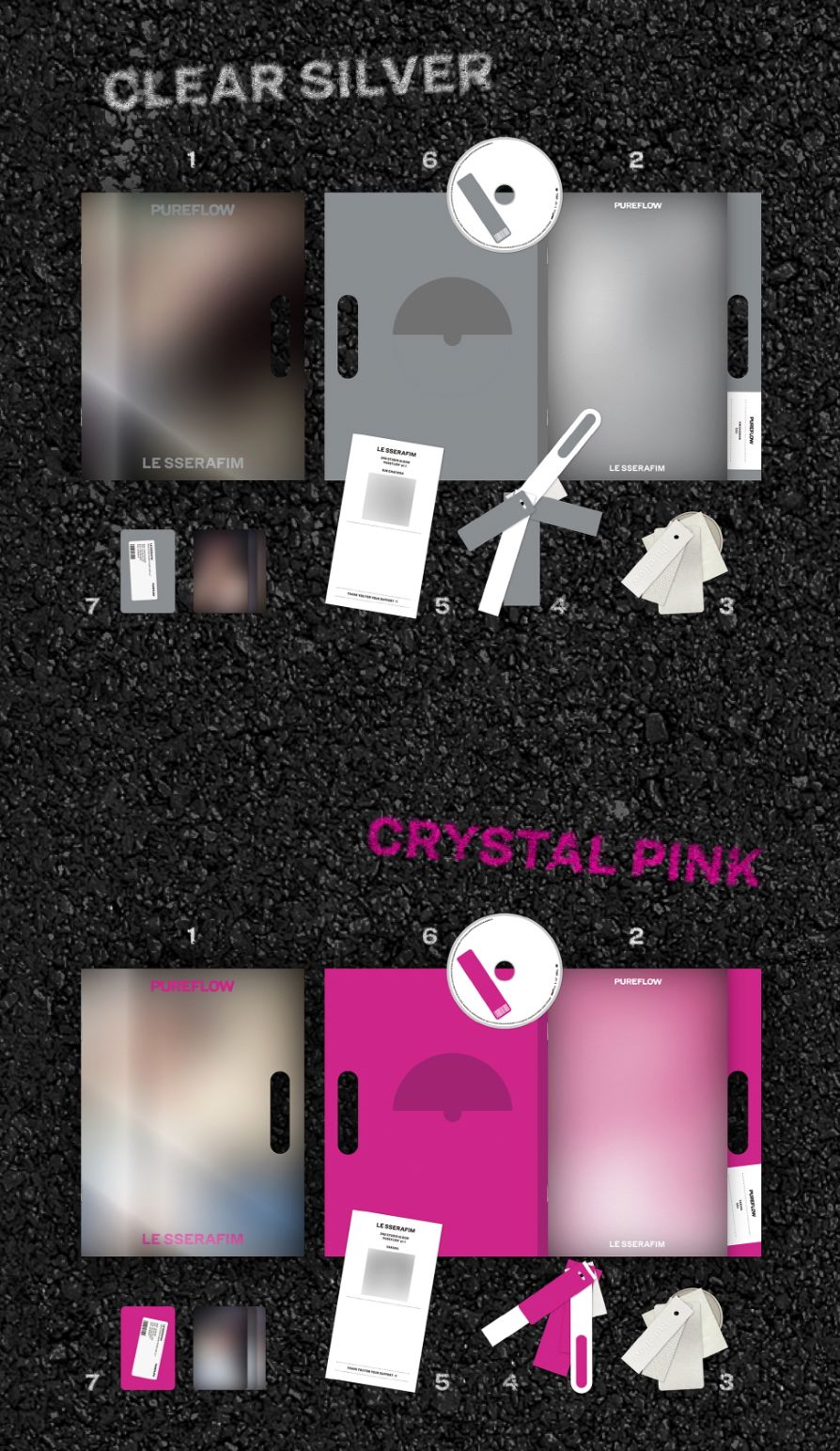 LE SSERAFIM - 'PUREFLOW' PT.1 (COMPACT VER.) Nolae