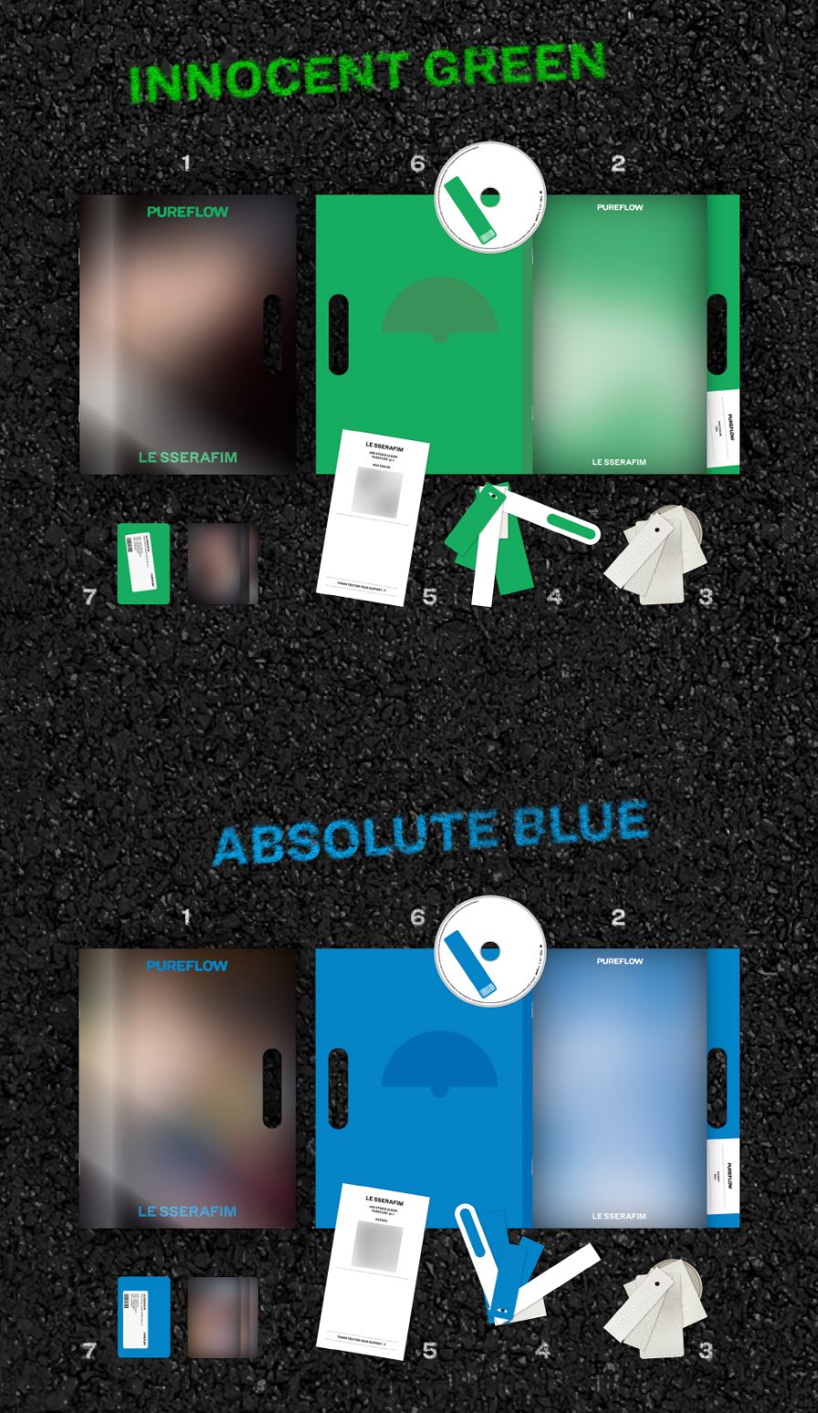 LE SSERAFIM - 'PUREFLOW' PT.1 (COMPACT VER.) Nolae