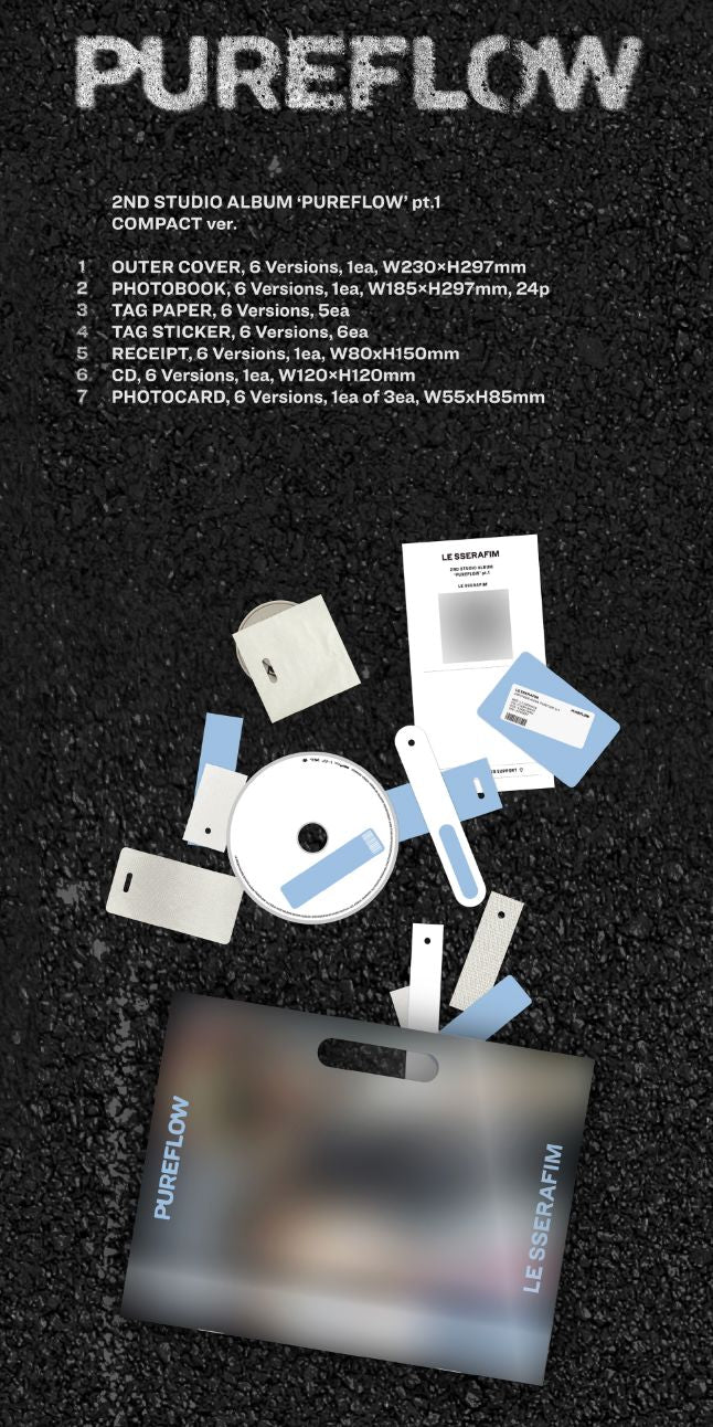 LE SSERAFIM - 'PUREFLOW' PT.1 (COMPACT VER.) Nolae