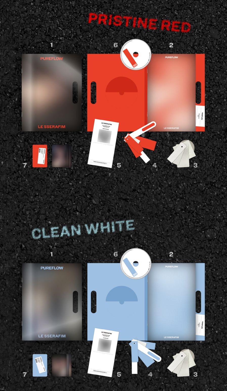 LE SSERAFIM - 'PUREFLOW' PT.1 (COMPACT VER.) Nolae