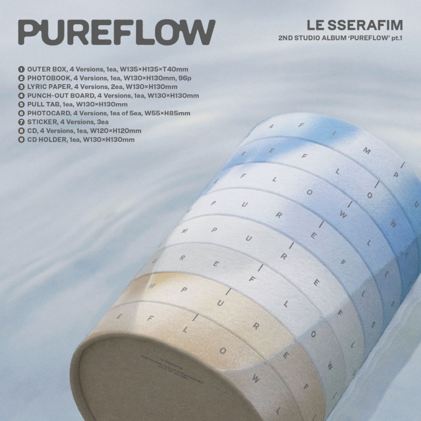 Lesserafirm Pureflow Concert Endlich Europa! LE SSERAFIM kündigen ihre ‘PUREFLOW’ World Tour an!
