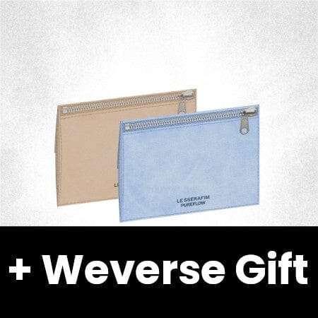 LE SSERAFIM - 'PUREFLOW' PT.1 (WEVERSE ALBUMS VER.) SET + Weverse Gift Nolae