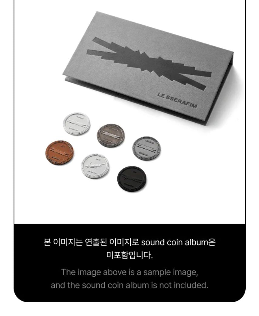 LE SSERAFIM - SOUND COIN OFFICIAL MD Nolae