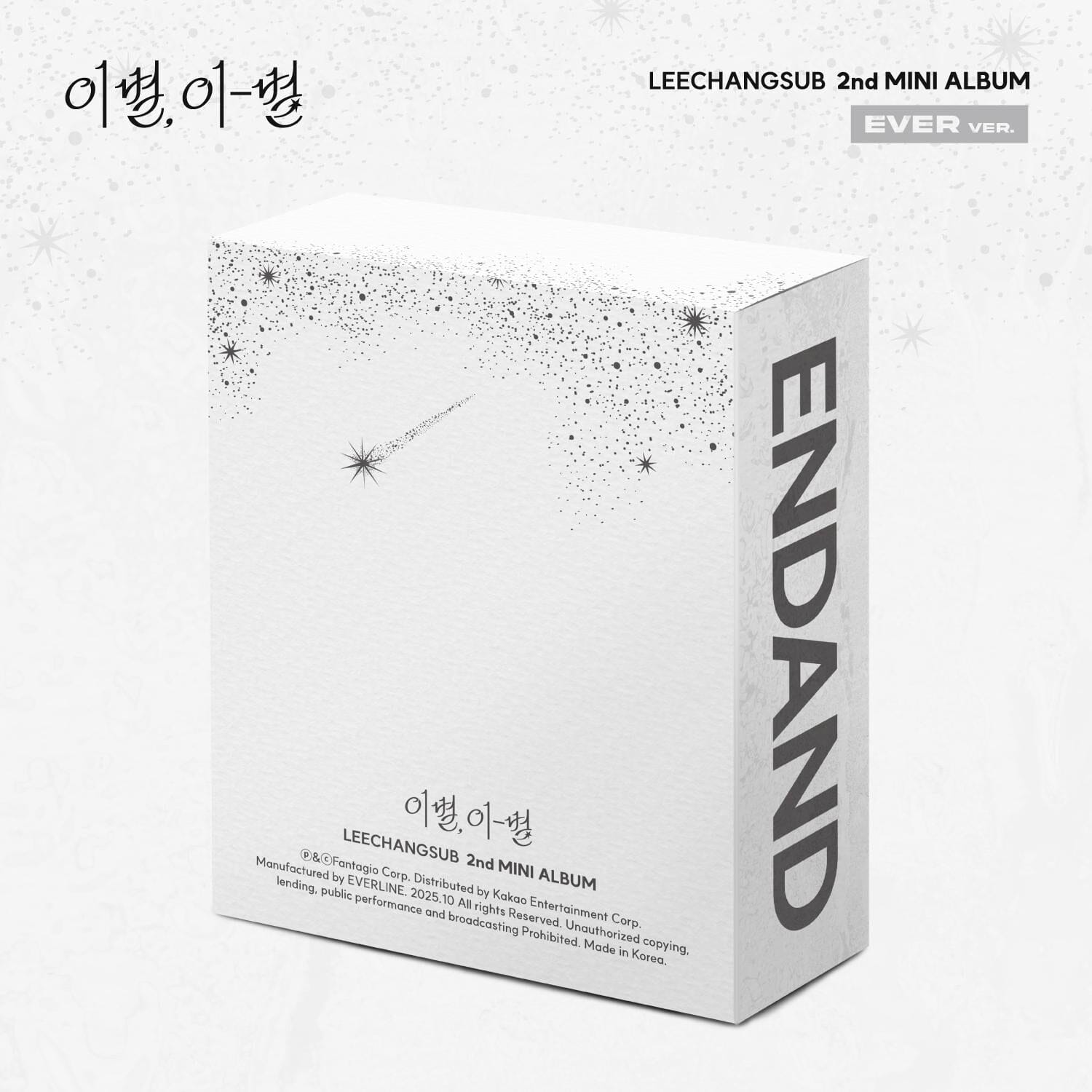 LEE CHANGSUB (BTOB) - GOODBYE, DIFFERENT STARS (이별, 이-별) (EVER VER.) Nolae