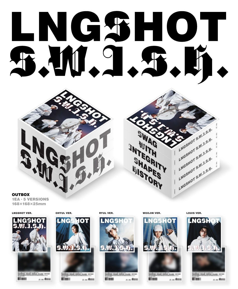 LNGSHOT - S.W.I.S.H. (STANDARD VER.) + Apple Music Gift