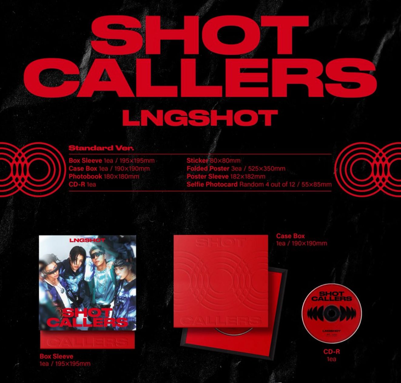 LNGSHOT - SHOT CALLERS (STANDARD VER.) Nolae