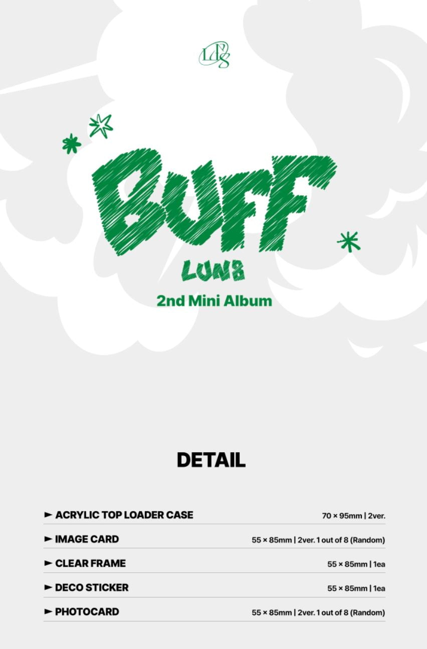 LUN8 - BUFF (2ND MINI ALBUM) PLVE Nolae