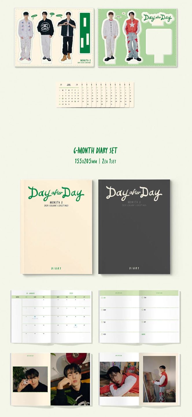 MONSTA X - 2024 SEASON'S GREETINGS (Day after Day) Nolae