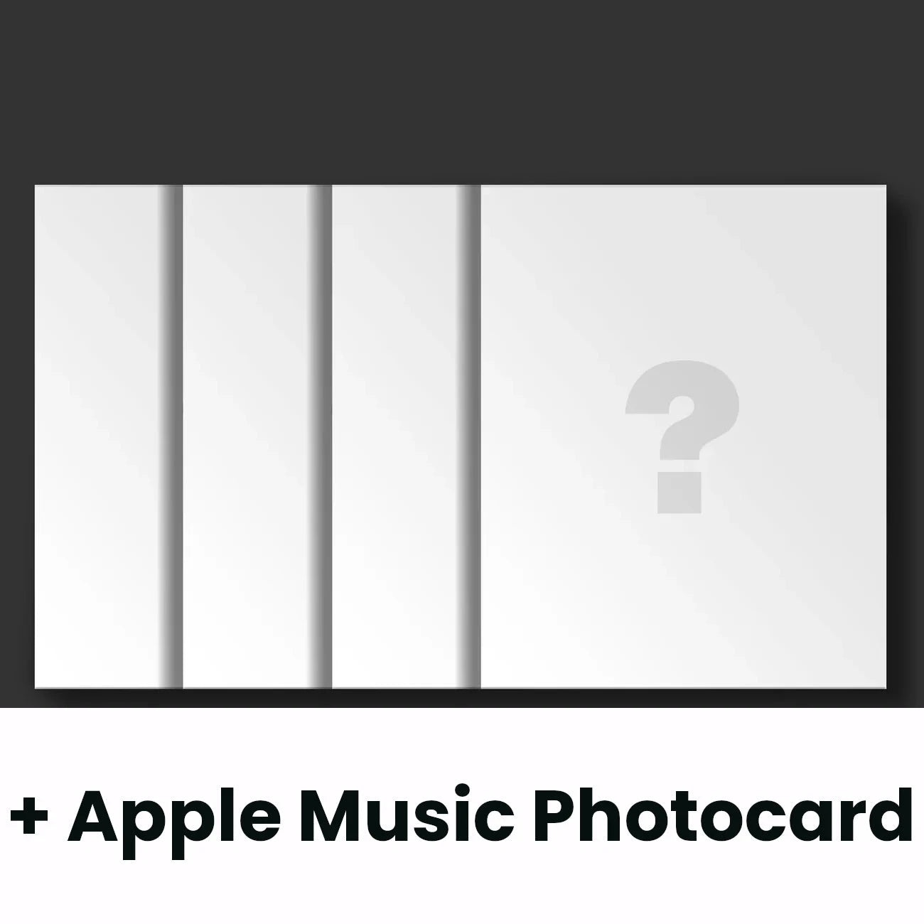 MONSTA X - THE X + Apple Music Photocard Nolae