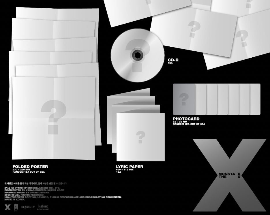 MONSTA X - THE X (DIGIPACK VER.) (LIMITED EDITION) Nolae
