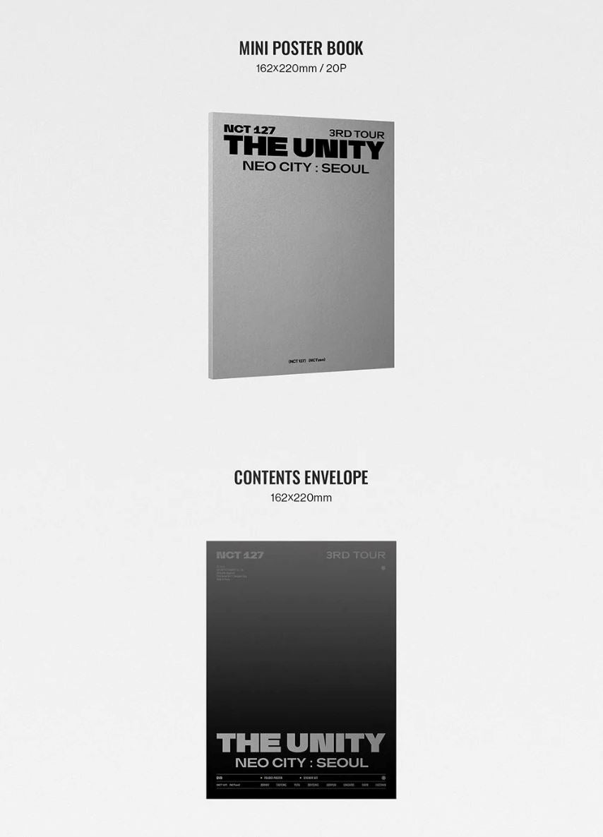 NCT 127 - 3RD TOUR 'THE UNITY' NEO CITY : SEOUL (DVD/ BLU-RAY/ DIGITAL CODE) Nolae