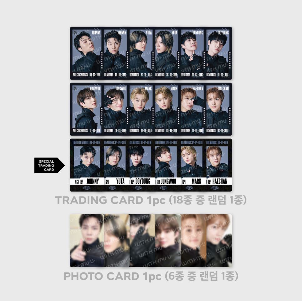 NCT 127 - RANDOM TRADING CARD SET (4TH TOUR ‘NEO CITY : SEOUL – THE MOMENTUM’ MD) Nolae