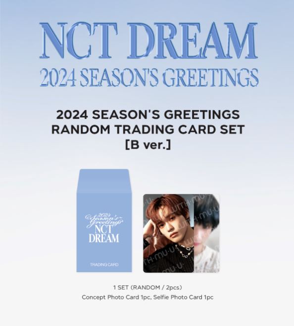 NCT DREAM - RANDOM TRADING CARD SET (2024 SEASON'S GREETINGS OFFICIAL MD) Nolae