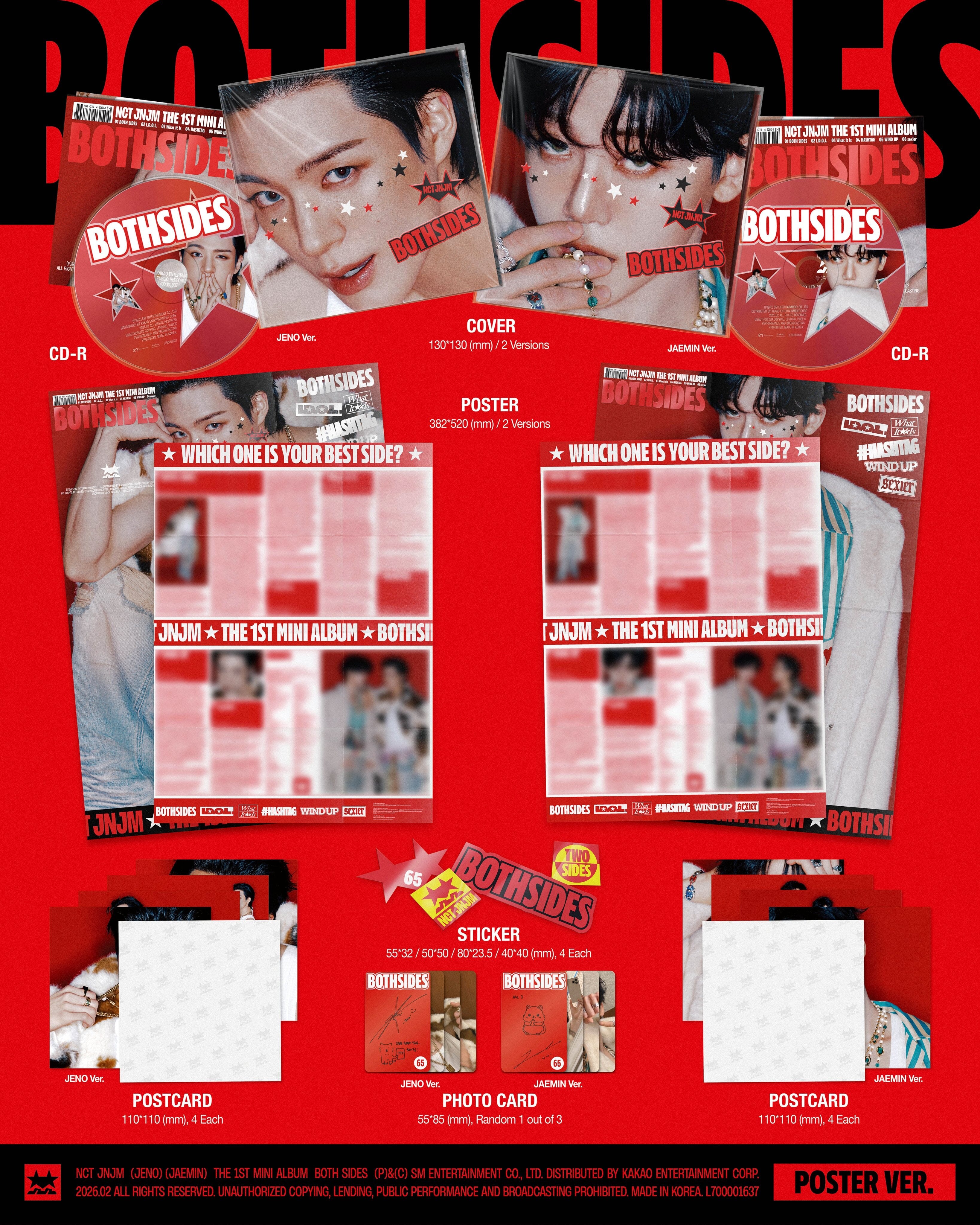 NCT JNJM - BOTH SIDES (POSTER VER.) Nolae