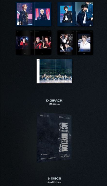 NCT - NCT NATION : TO THE WORLD CONCERT 2023 (DVD, BLU-RAY & SMTOWN CODE) Nolae