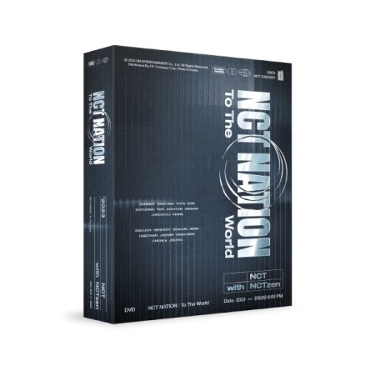 NCT - NCT NATION : TO THE WORLD CONCERT 2023 (DVD, BLU-RAY 