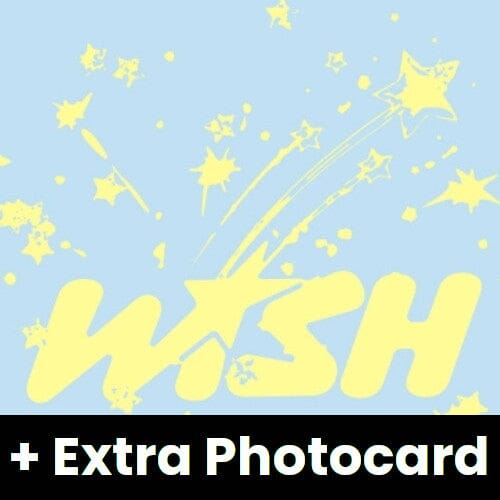 NCT WISH - WISH 1ST SINGLE ALBUM PHOTOBOOK VER. + Extra Photocard Nolae