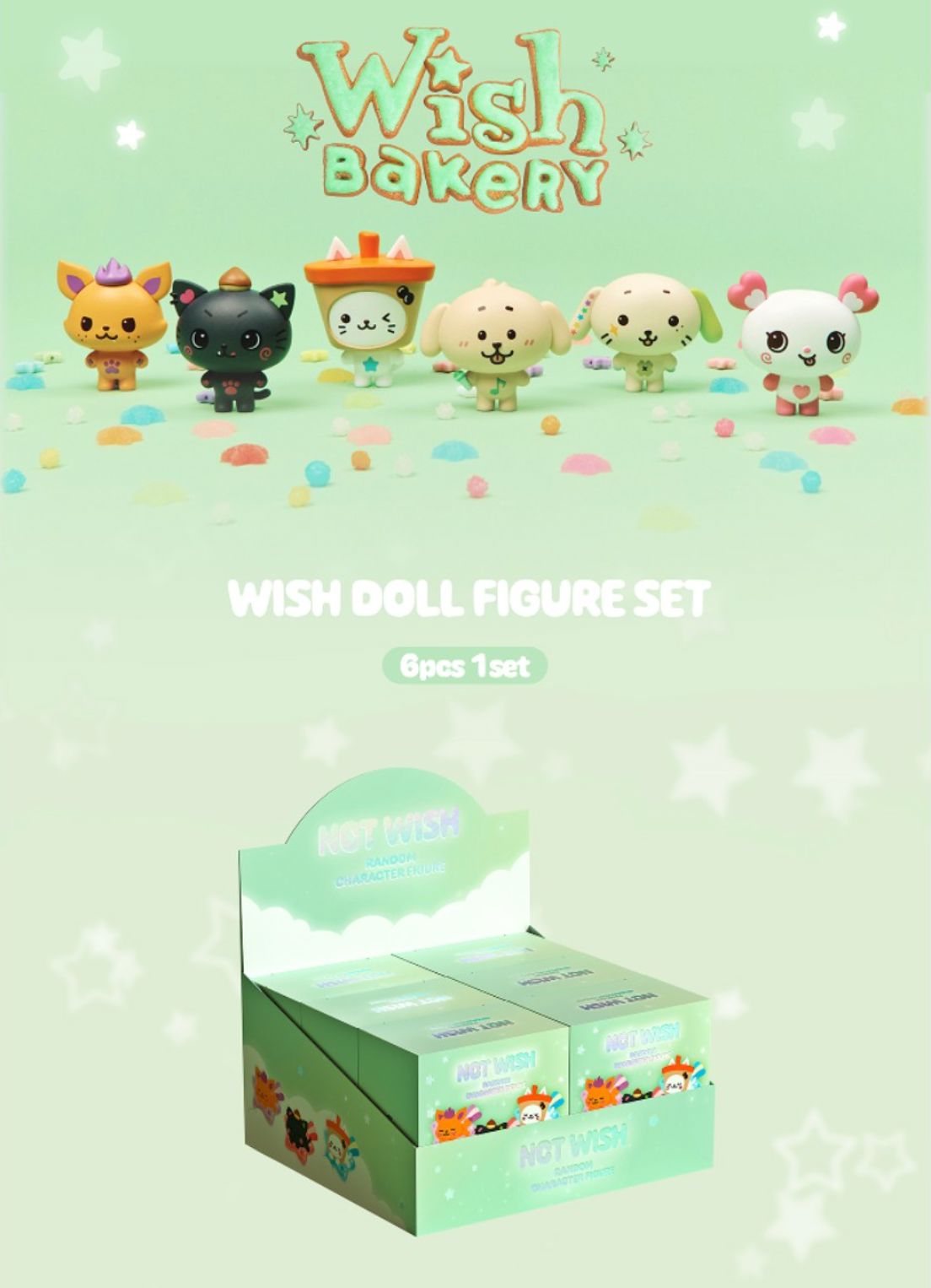 NCT WISH - WISH DOLL FIGURE (WISH BAKERY) Nolae