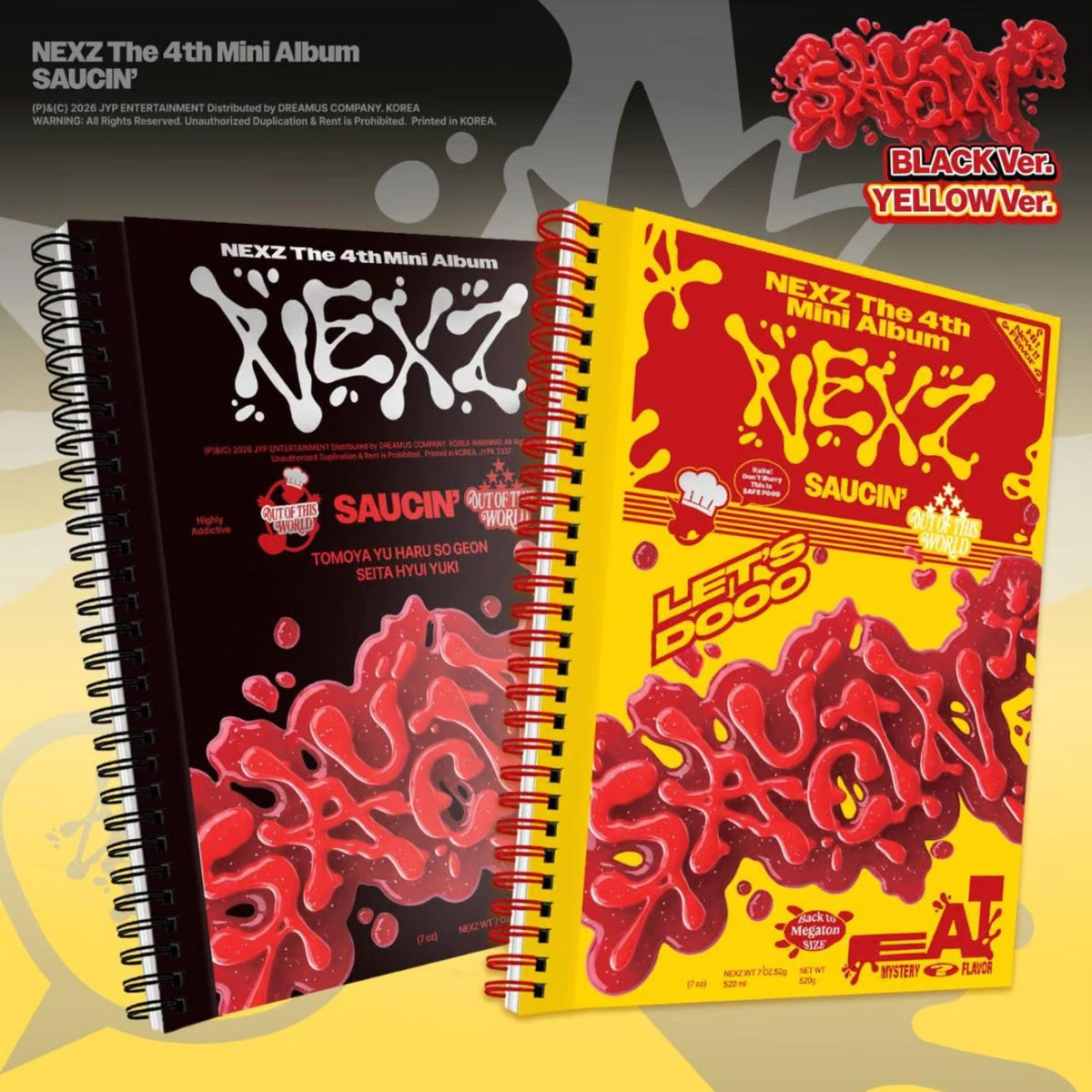 NEXZ - SAUCIN' (STANDARD VER.) Nolae