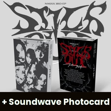 NMIXX - FE3O4: STICK OUT (3RD EP) PLATFORM ALBUM NEMO VER. + Soundwave Photocard Nolae