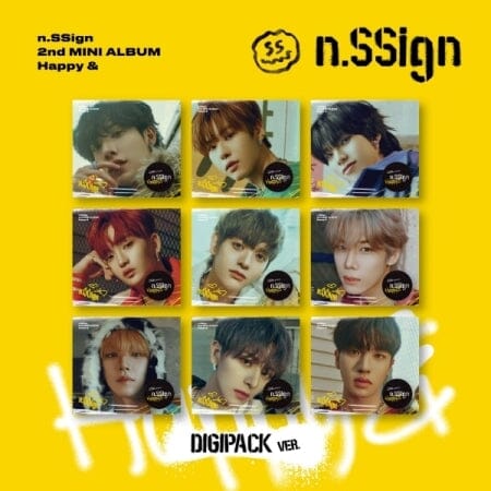 N.SSIGN - HAPPY & (2ND MINI ALBUM) DIGIPACK VER. Nolae