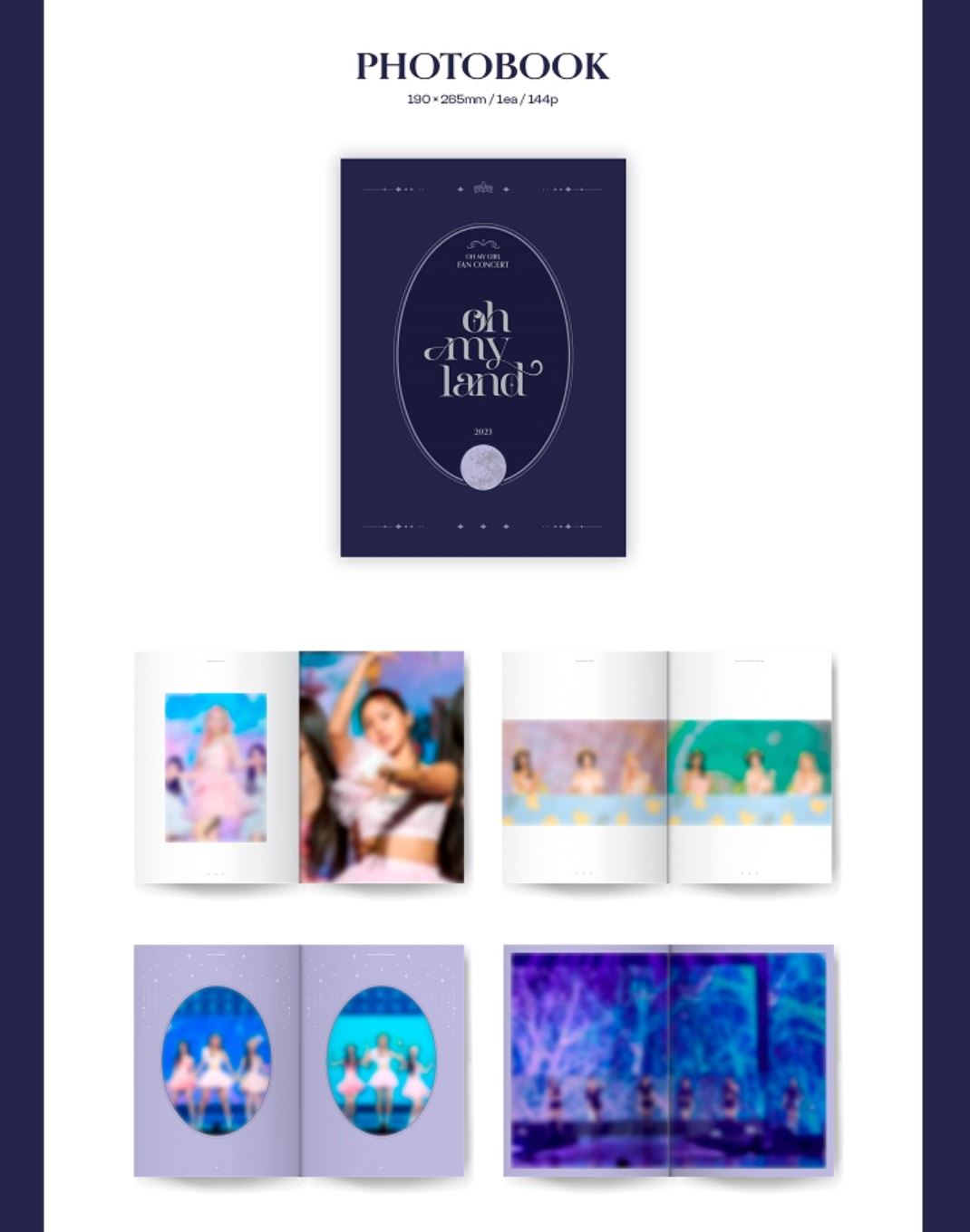 OH MY GIRL - 2023 FAN CONCERT (OH MY LAND) BLU-RAY Nolae