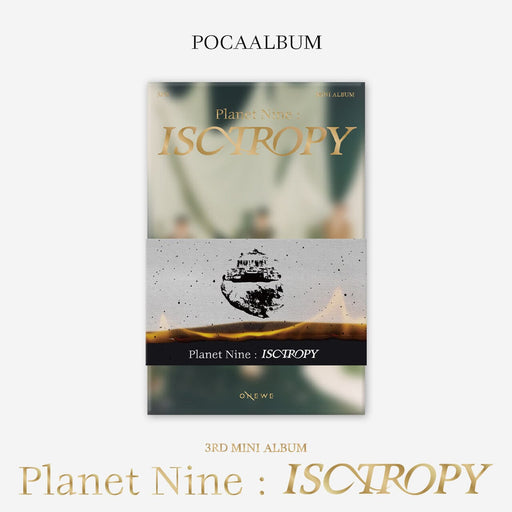 ONEWE - PLANET NINE : ISOTROPY (3RD MINI ALBUM) POCA ALBUM Nolae
