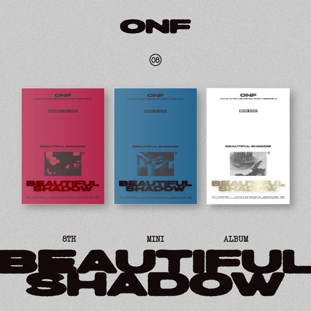 ONF - BEAUTIFUL SHADOW (8TH MINI ALBUM) Nolae