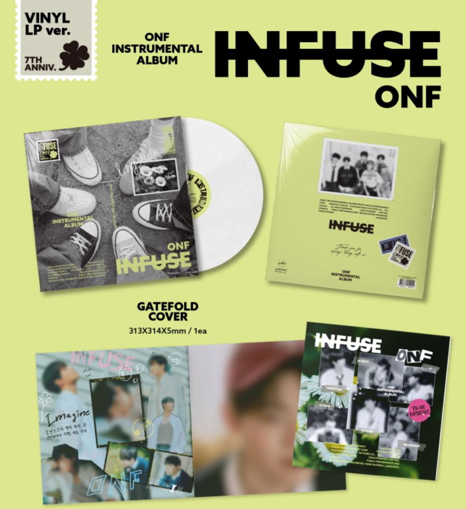 ONF - INFUSE (INSTRUMENTAL ALBUM) CD & LP Nolae