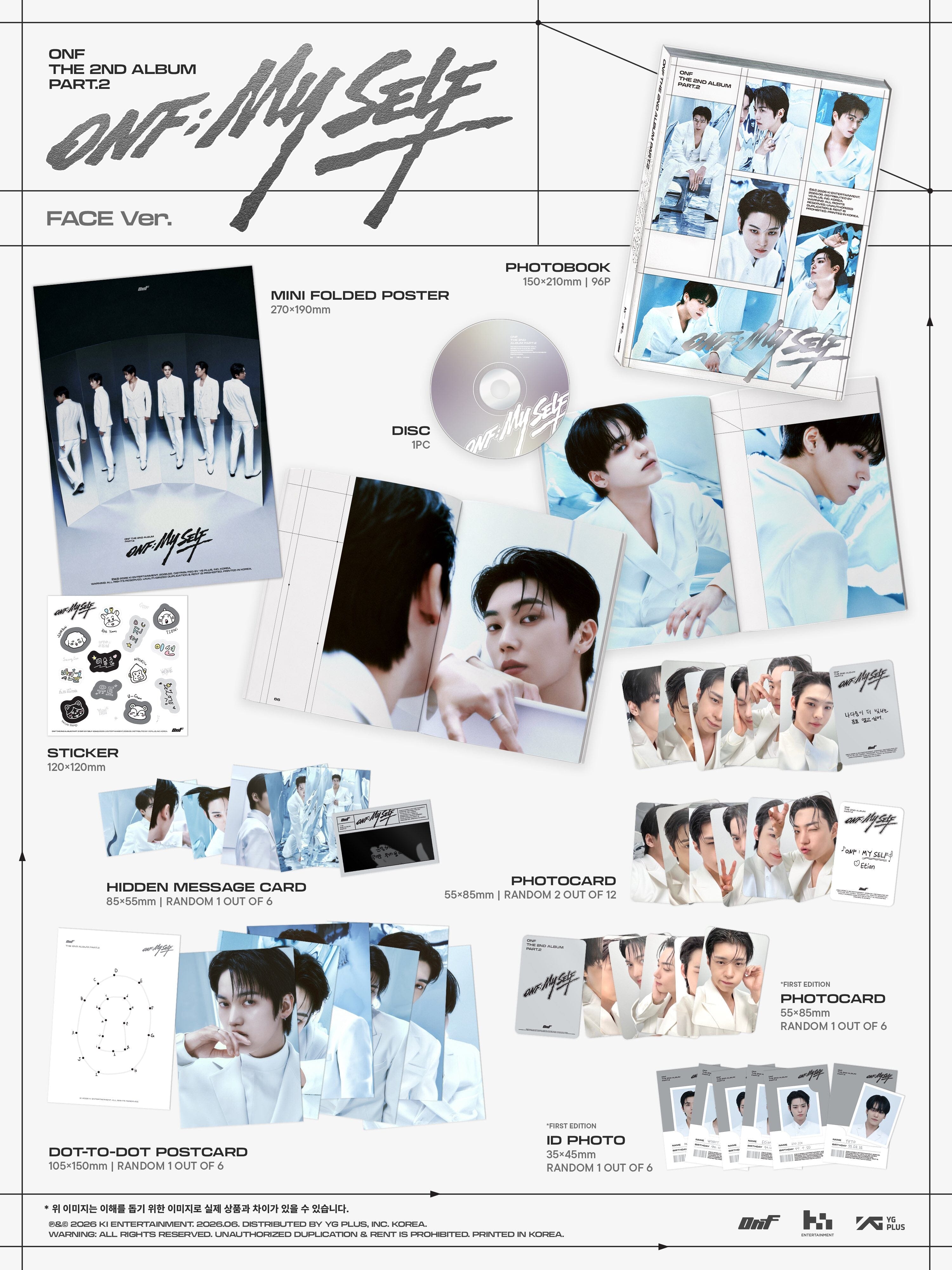 ONF - ONF:MY SELF (PHOTOBOOK VER.) Nolae