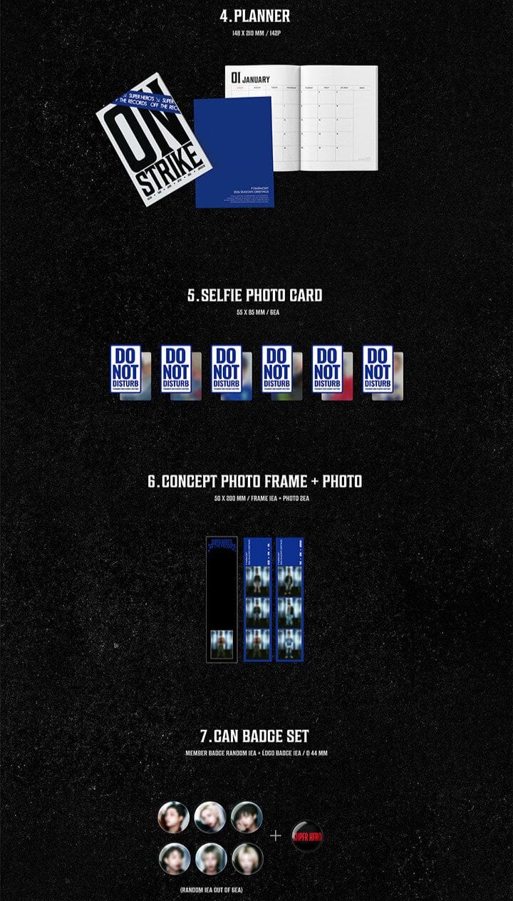 P1HARMONY - 2026 SEASON'S GREETINGS + POB SOUNDWAVE PHOTOCARD
