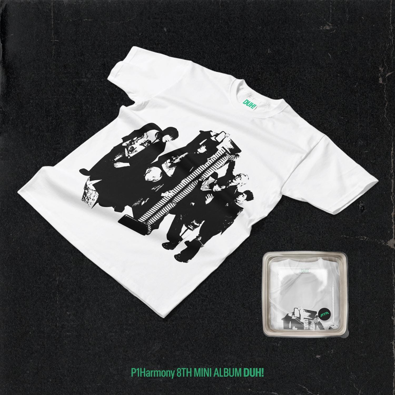 P1HARMONY - DUH! (PLAIN WHITE T VER.) Nolae