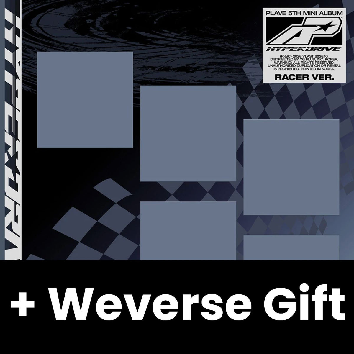 PLAVE - HYPERDRIVE (RACER VER.) + Weverse Gift Nolae