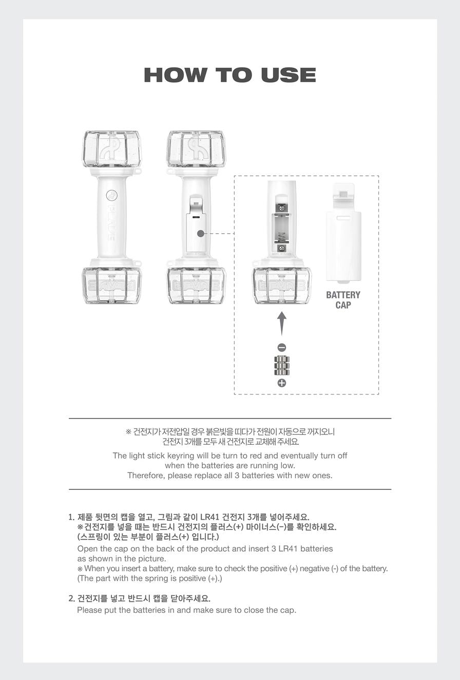 PLAVE - OFFICIAL LIGHT STICK KEYRING Nolae