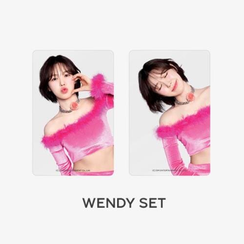 RED VELVET - CLEAR PHOTO CARD SET (2024 SEASON'S GREETINGS) Nolae