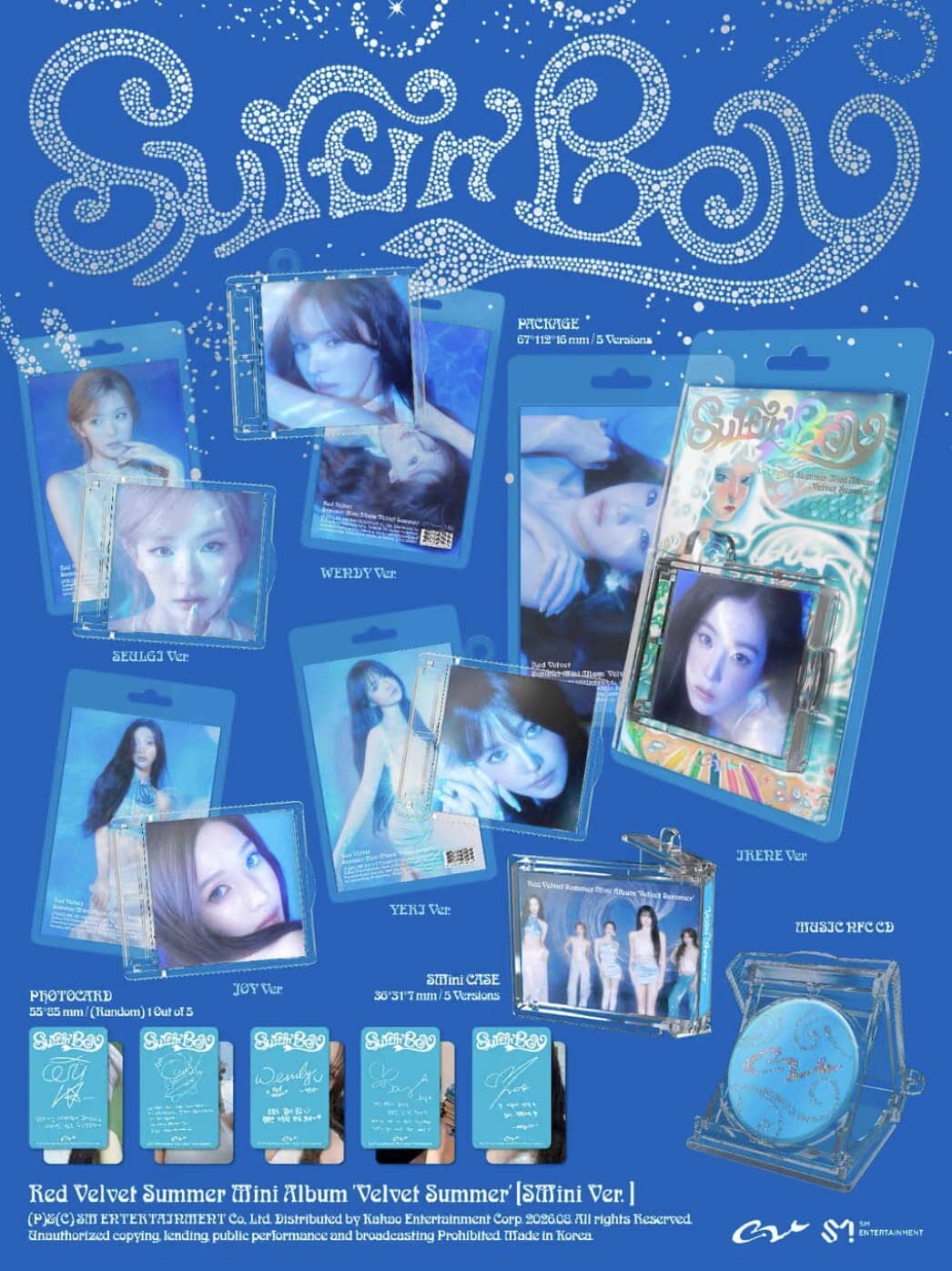 RED VELVET - VELVET SUMMER (SMINI VER.) Nolae