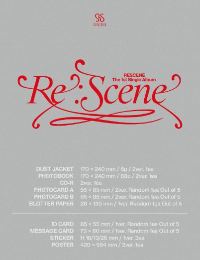 RESCENE - RE:SCENE (THE 1ST SINGLE ALBUM) Nolae