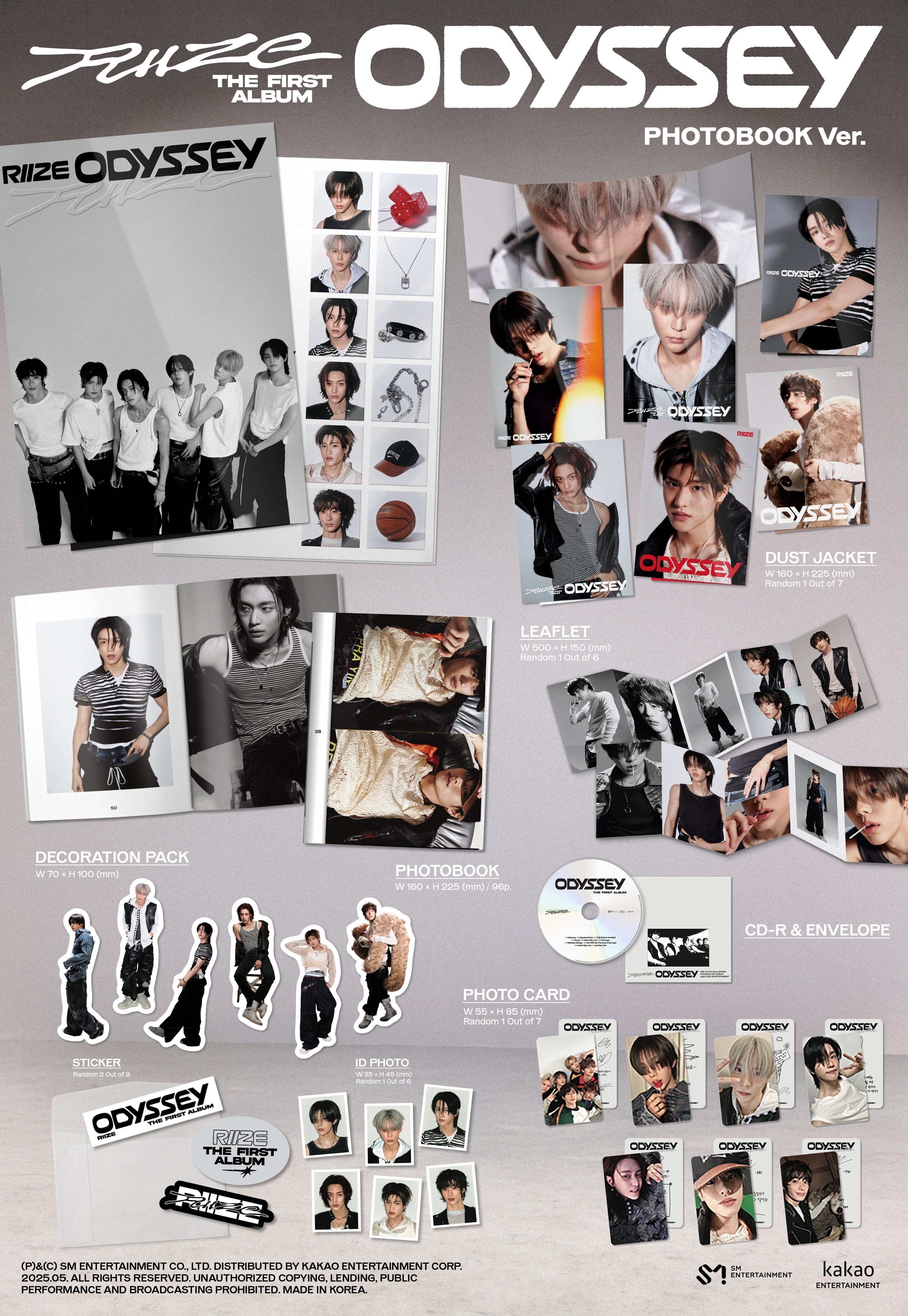RIIZE - ODYSSEY (PHOTOBOOK VER.) Nolae