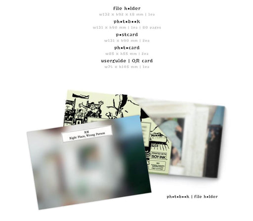 RM (BTS) - RIGHT PLACE, WRONG PERSON (2ND SOLO ALBUM) WEVERSE ALBUMS VER. Nolae