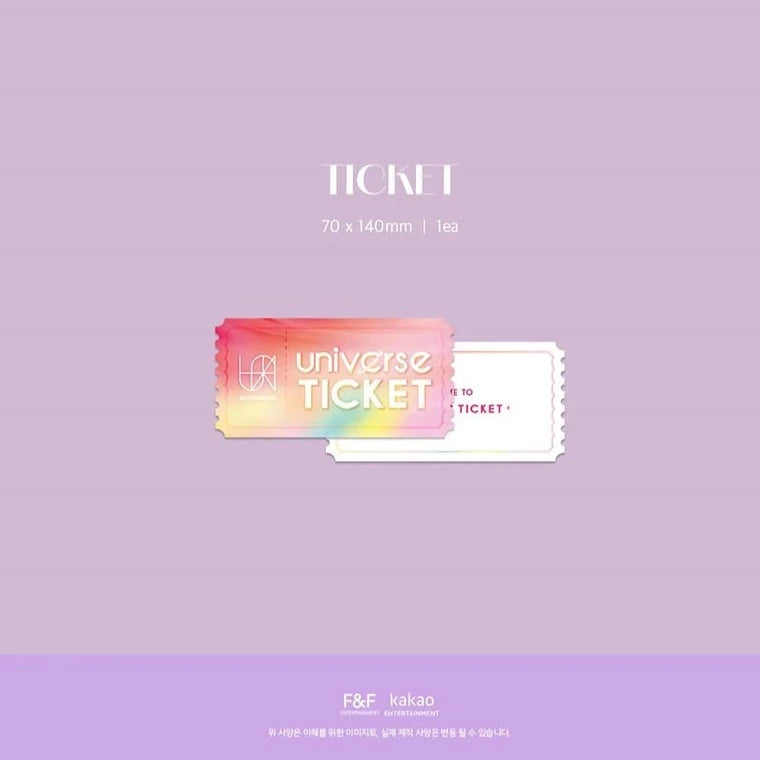 SBS UNIVERSE TICKET - UNIVERSE TICKET Nolae