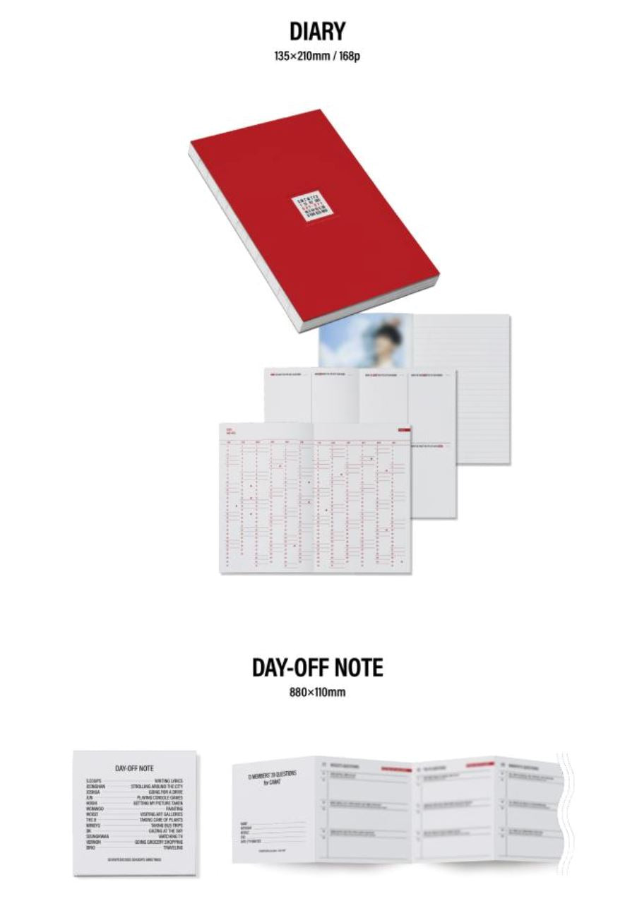 SEVENTEEN - 2025 SEASON'S GREETINGS + WALL CALENDAR SET + Weverse Gift Nolae