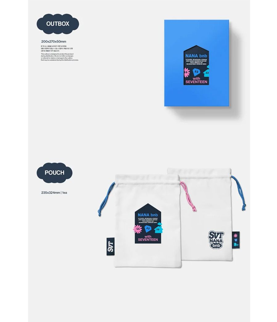 SEVENTEEN - NANA BNB WITH SEVENTEEN 2025 KIT + Weverse Gift Nolae