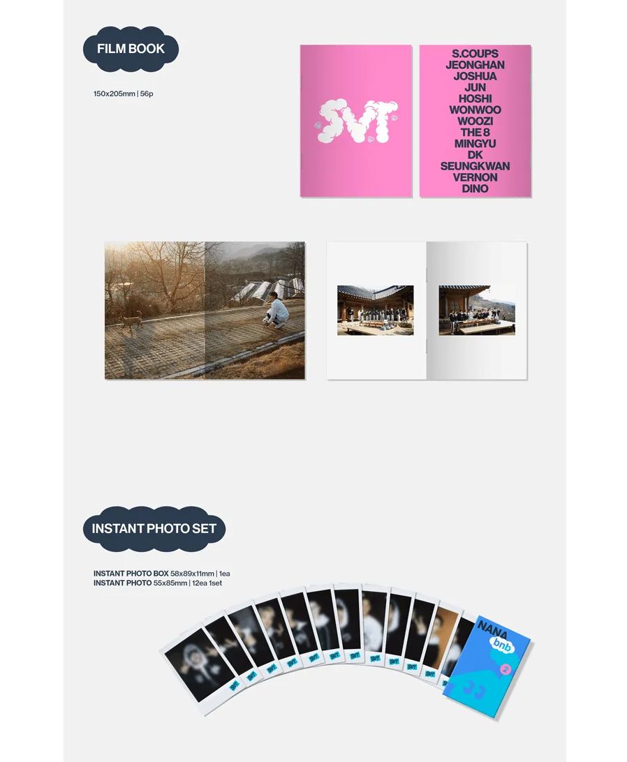 SEVENTEEN - NANA BNB WITH SEVENTEEN 2025 KIT + Weverse Gift Nolae